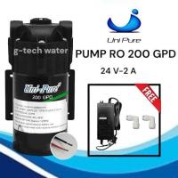 ราคา ปั้มน้ำ UNIPURE ปั๊มRO 50 85 100 150 200 300 400 450 500 GPD ปั๊มอัดUNIPURE PUMP ปั๊มเครื่องกรองน้ำ ปั๊มตู้น้ำหยอดเหรียญ (24372642007)