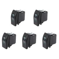 ราคา 5X 12V CAR MARINE BOAT RV TOGGLE ROCKER SWITCH LED LIGHT BAR WORK FOG REAR ON OFF Winch Power (22142529670)