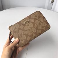 ราคา พร้อมส่ง กระเป๋าสตางค์ผู้หญิง แท้ คลัทช์ กระเป๋าคล้องมือ กระเป๋าใส่เหรียญ F87591 (24057330787)