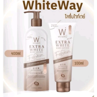 ราคา ของแท้ แบบใหม่ WHITE WAY NANO WHITE BODY LOTION ไวท์เวย์ นาโนไวท์ บอดี้ โลชั่น 400 ml 08363 (12750119772)