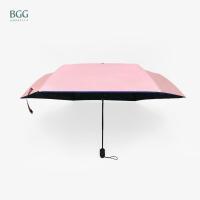 ราคา BGG ร่ม ร่มอัตโนมัติ เคลือบยูวีสีดำ กันแดด กันยูวี กันฝน น้ำหนักเบาเป็นพิเศษ AT0065 (24516334262)