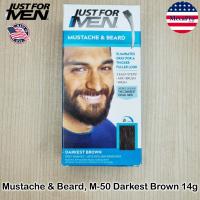 ราคา Just for men Mustache Beard Coloring for Grey Hair with Brush 14g Easy Brush In Color สีย้อมหนวด เครา ภายใน 5 นาที (18784067322)