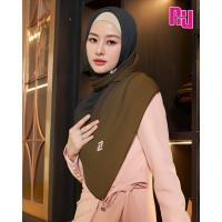 ราคา NUNUH SKYLINE OMBRE ผ้าพันทูโทนอัดพลีท ผ้าคลุมผมฮีญาบมุสลิม (23226178257)