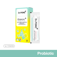 ราคา Dr PONG รวมโพรไบโอติก ปรับสมดุลลำไส้ กระตุ้นการขับถ่าย เสริมภูมิผ่านลำไส้ (24238284086)