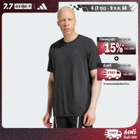 ราคา adidas เทรนนิง Gym Training เสื้อยืด Train Essentials Structure ผู้ชาย สีดำ IS6926 (23989403730)