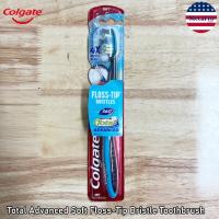 ราคา Colgate 360 Total Advanced Soft Floss Tip Bristle Toothbrush แปรงสีฟันคอลเกต คละสี (23250724573)