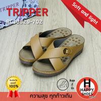 ราคา ทริปเปอร์แท้100 ไซส์ 35 40 ส้น 2 นิ้ว TRIPPER รุ่น RC30829 702 รองเท้าเพื่อสุขภาพ รองเท้าส้นสูงหญิง รองเท้าส้นเตารีด สวย นุ่มเบา สบายเท้า (24440543954)