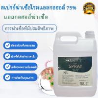 ราคา พร้อมส่งไม่ต้องรอ สเปรย์แอลกอฮอล์ 75 ขนาด 5 ลิตร (9517948015)