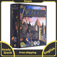 ราคา 7 Wonders Board Gameเวอร์ชั่นภาษาอังกฤษGame Party Duel Wonders (1810362789)