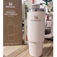 ราคา Stanley แก้ว แท้ official แก้วน้ำเก็บความเย็น Quencher H2 0 Tumbler 40OZ ice cup office แฟชั่น บ้าน รถยนต์ กลางแจ้ง (22342652994)