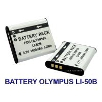 ราคา แพ็คคู่2ชิ้น LI 50B LI50B แบตเตอรี่กล้องสำหรับกล้องโอลิมปัส Battery For Olympus D 750D 755D 760SP 800UZ810UZStylus 101010201030SWTough TG 850870VR 360VR 370SP720SP810X Z1X Z10SZ14SZ15 BY TERB TOE SHO 