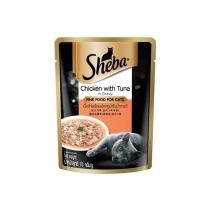 ราคา ยกลัง24ซอง Sheba ชีบา อาหารเปียกแมว เกรดพรีเมี่ยม ขนาด 70 กรัม (21454527208)
