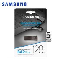 ราคา Samsung 128GB BAR Plus USB3 1 Flash Drive 400MB s (495334438)