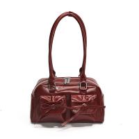 ราคา ส่งไวจากไทย กระเป๋า กระเป๋าสะพายข้าง ระดับไฮเอนด์ ลําลอง หนัง PU กระเป๋าถือ สไตล์เกาหลี กระเป๋าสะพายข้างสีแดง สีดำ สําหรับผู้หญิง แฟชั่นเรโทร จุของได้เยอะ (23303600403)
