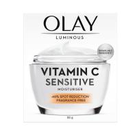 ราคา Olay โอเลย์ ลูมินัส วิตามิน ซี เซนซิทีฟ มอยส์เจอร์ไรเซอร์ 50 กรัม (22361025260)