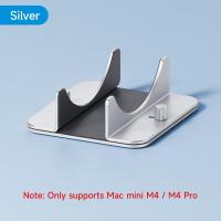 ราคา Hagibis ชั้นวางแนวตั้งสำหรับ Mac Mini M4 M4 Pro อะลูมินัมอัลลอยแล็ปท็อปขาตตั้งเดสก์ท็อปกันลื่นที่วางสำหรับ Apple คอมพิวเตอร์แบบปรับได้ MAC Mini (24015786701)
