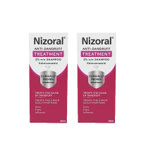 ราคา In stock Nizoral Red Packaging Anti Dandruff Shampoo 60ml Safer and Healthier (24491514965)