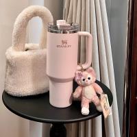 ราคา Stanley แก้ว แท้ official แก้วน้ำเก็บความเย็น Quencher H2 0 Tumbler 40OZ ice cup office แฟชั่น บ้าน รถยนต์ กลางแจ้ง (22342652997)