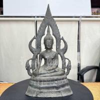 ราคา พระพุทธชินราช ขนาด5นิ้ว สูง12นิ้ว ฐาน6นิ้ว ลึก3 5นิ้ว เนื้อทองเหลือง ผิวสนิมเขียว (22983563348)