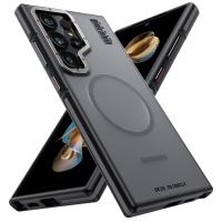 ราคา Wsken S25 Ultra Matte เคสสำหรับ Samsung Galaxy S25 Ultra S24 Ultra S23 Ultra เคสแม่เหล็กสำหรับ Magnetic Case For Samsung Galaxy S25 Ultra S23 Ultra S24 Ultra โปร่งแสง เคสชาร์จไร้สาย แม่เหล็ก สำหรับ Sh