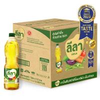 ราคา น้ำมันปาล์ม ยกลัง 12 ขวด ตรา ลีลา ปริมาตรสุทธิ 1 ลิตร (11313776977)