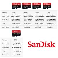 ราคา Sandisk คลังสินค้า Extreme Pro micro SDcard 1TB 512GB 256GB 128GB การ์ดหน่วยความจำ U3 อะแดปเตอร์ (24582743767)