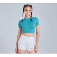 ราคา Top เสื้อเอวลอย แขนสั้น เสื้อครอปวิ่ง สำหรับออกกำลังกาย แห้งไว ลดกลิ่นเหงื่อ (19427099846)