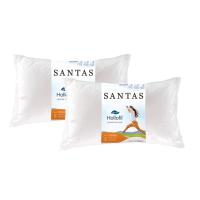 ราคา SANTAS หมอนหนุนเด็ก JUNIOR PILLOW แพ็คคู่ 2 ชิ้น รุ่น Hollofil พร้อมปลอกหมอนในแพ็คคละลาย (18669791618)