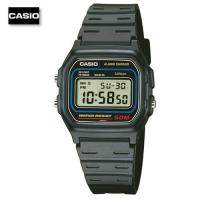 ราคา Velashop นาฬิกาข้อมือผู้ชาย ผู้หญิง คาสิโอ ดิจิตอล Casio Digital สายยางเรซิ่นสีดำ รุ่น W 59 1VQ W 59 1V W 59 (23439213088)