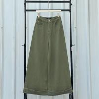 ราคา Atipashop BARRETT JEANS กางเกงยีนส์ขายาว ทรงกระบอกใหญ่ ดีเทลพับขา (23992632623)