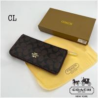 ราคา new พร้อมส่งกระเป๋าสตางค์โค้ช แฟชั่น กระเป๋าสตางค์ผู้หญิง กระเป๋าสตางค์แฟชั่น กระเป๋าสตางค์ใบยาว สวยตรงปกลดราคา (18804561441)