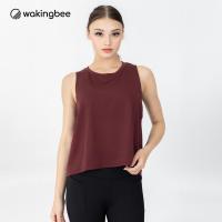 ราคา Wakingbee Go To Cover Burgundy เสื้อคลุมออกกำลังกาย ใส่ทับสปอร์ตบรา ฟิตเนส วิ่ง ผ้าเบา แห้งไว ไม่ร้อน ทรงสวย (21753122127)