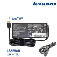 ราคา Lenovo Adapter 20V 6 75A 135W หัว USB สายชาร์จ เลอโนโว่ อะแดปเตอร์ สายชาร์จ Lenovo (17883002625)