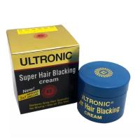 ราคา ครีมปิดผมขาว ครีมแต่งผมดำ อูลโทรนิค ซุปเปอร์ แฮร์ แบล็คกิ้ง ครีม Ultronic Super Hair Blacking Cream 28g (14764935563)