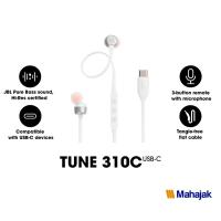 ราคา JBL TUNE 310C USB C หูฟังอินเอียร์บลูทูธแบบไร้สาย ใช้งานได้ง่ายผ่านสาย USB C (22321983019)