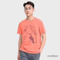 ราคา GALLOP Graphic Tee เสื้อยืดพิมพ์ลาย ผ้าคอตตอนผู้ชาย รุ่น GT9202 สี NEON ORANGE ราคาปกติ 990 (24358230979)