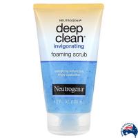 ราคา Neutrogena Deep Clean Invigorating Foaming Scrub 125ml ผลิตภัณฑ์ทำความสะอาดผิวหน้ากระจ่างใสสูตรพิเศษสินค้านำเข้าจากออสเตรเลีย (20433783847)