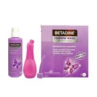 ราคา Betadine Feminine Wash With Douching Apparatus 120 ml (16394388703)