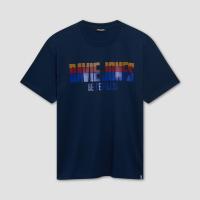ราคา DAVIE JONES เสื้อยืด Logo Oversized Fit T Shirt LG0122 สีดำ กรม (24447869607)