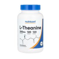 ราคา แอลธีอะนีน Nutricost L Theanine 200 mg x 120 แคปซูล Capsules (24261857968)
