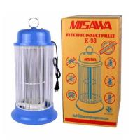 ราคา MISAWA K 98 โคมไฟดักยุง แมลง เครื่องล่อยุง แมลง ใช้หลอด Black Light เป็นตัวล่อยุงและแมลง (16636044080)
