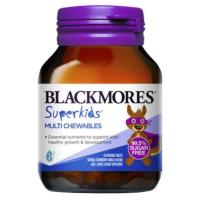 ราคา Blackmores Superkids Multi 60 Chewables วิตามินรวมสำหรับเด็ก (9783418616)