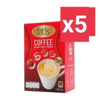 ราคา 5 กล่อง Fatis coffee ฟาทีส คอฟฟี่ ขนาด 15 ซอง จำนวน 5 กล่อง (10287440298)