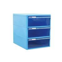 ราคา ORCA ตู้เอกสาร 3 ชั้น รุ่น TCB 3BB สีฟ้า (15410987235)