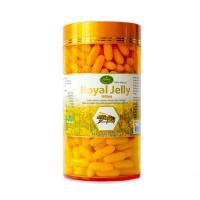 ราคา royal jelly นมผึ้ง nature king Natures King Royal Jelly นมผึ้ง 1000 mg 365 เม็ด (21385021893)