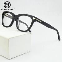 ราคา Hawaii Vintage Tom สำหรับผู้ชายกรอบแว่นสายตาเกณฑ์วัดสายตา Forde แฟชั่นกรอบแว่นสายตาสั้นอ่านหนังสือของผู้หญิง (9450840190)