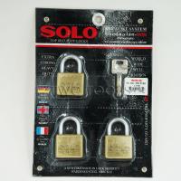ราคา SOLO กุญแจ ระบบคีย์อะไล้ท์ โซโล คอสั้น 35MM 3ตัวชุด (9002517377)