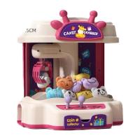 ราคา พร้อมส่ง ในไทย ตู้คีบตุ๊กตา Doll Machine รุ่นมัลติฟังก์ชั่น สำหรับเด็ก มีเสียง มีไฟ คีบได้จริง หยอดเหรียญได้ (17724753048)