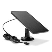 ราคา 4W 5V Solar Panel Black Solar Panel Plastic Solar Panel for Security Camera Outdoor USB Charging Solar Panel for CCTV Security Camera Monitor Power Supply (22147438429)