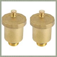 ราคา QJWR 2X Brass Automatic Air Vent Valve 1 2 Inch Male Thread for Solar Water Heater Pressure Relief Valve Tools Air Vent Valve (24631515481)
